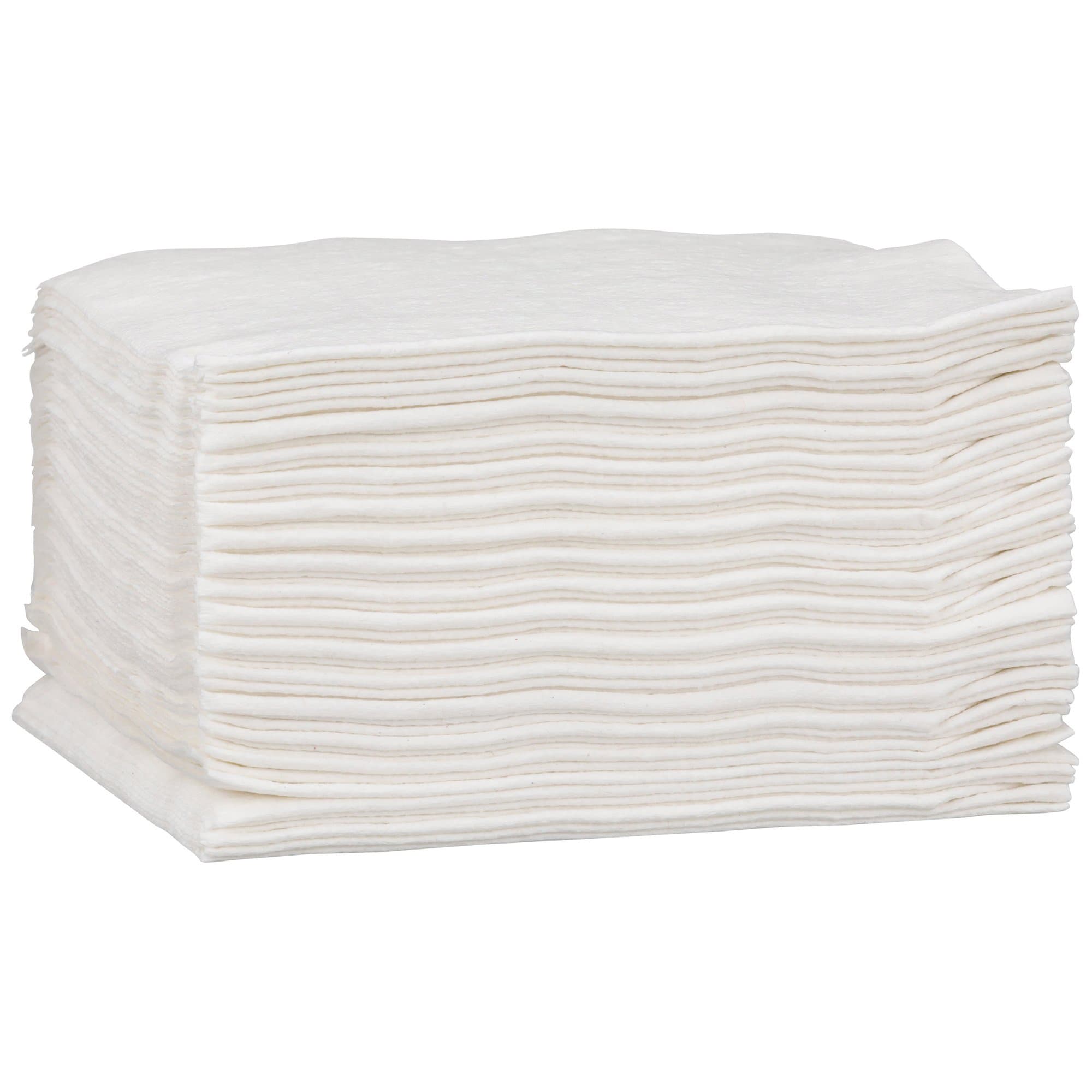 McKesson White Disposal Washcloth, 13 X 13 Inch - Case of 500 - Image 2