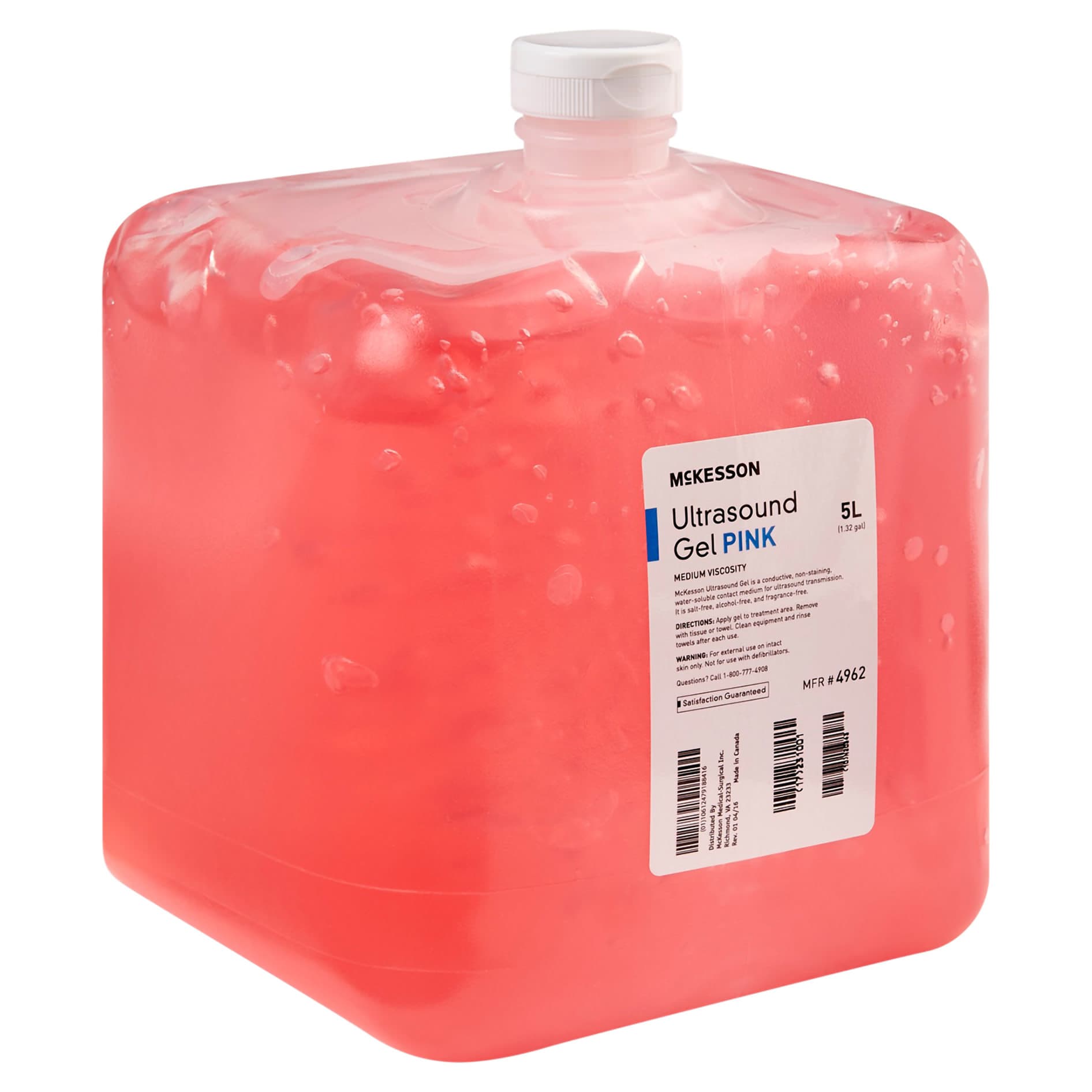 McKesson Conductive Ultrasound Transmission Gel, 5 Liter - Image 2