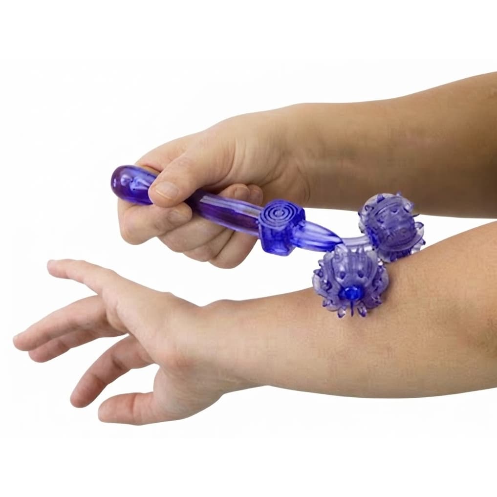 Point Relief Mini Wheel Massager, 0.5 lbs, 12" x 3" x 4" - Image 3
