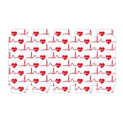 Bio Protech ECG Resting Tab Electrodes - Pack of 100 - Image 1