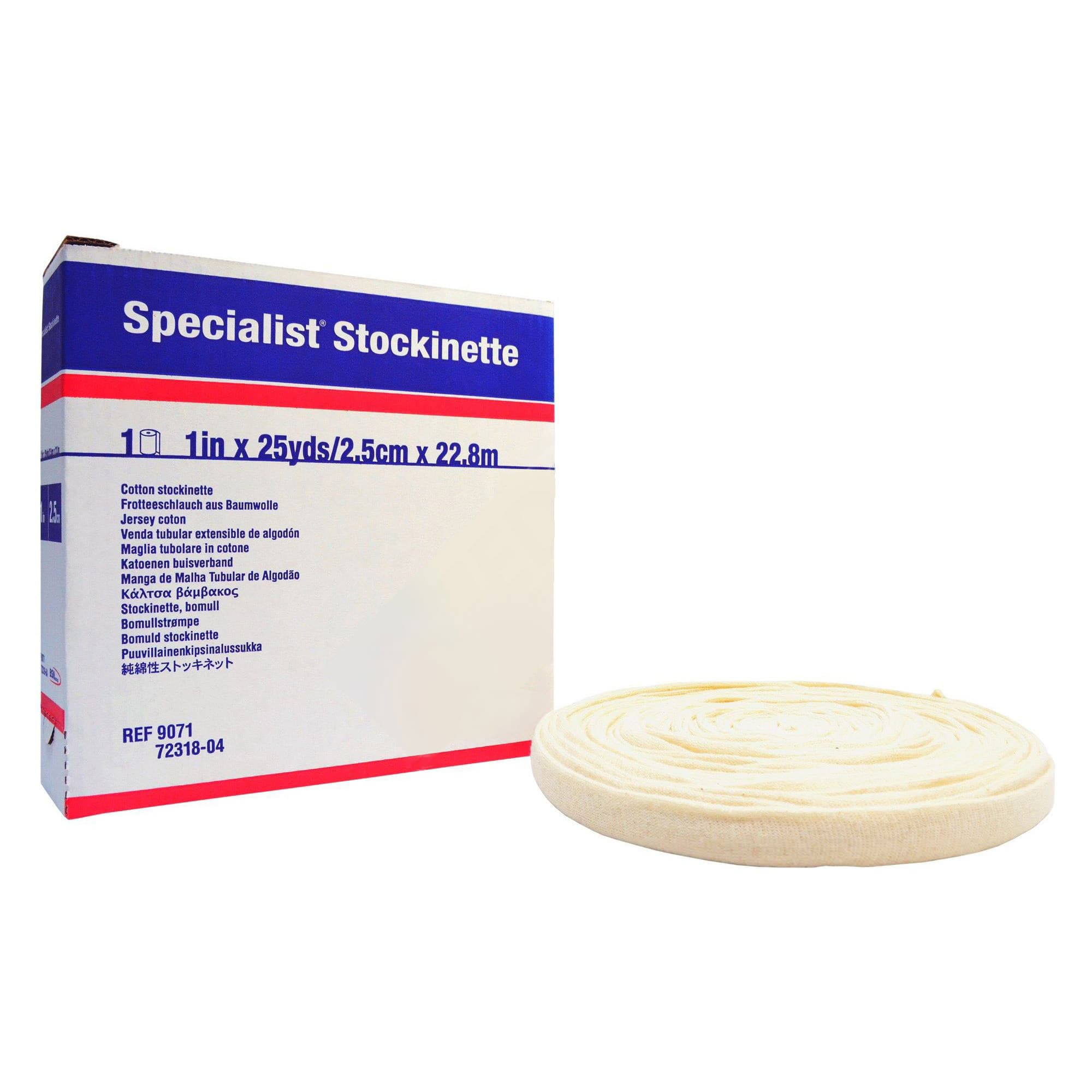 Specialist Orthopedic Cotton Stockinette 1 Inch x 25 Yard, Tubular - Each - Image 1