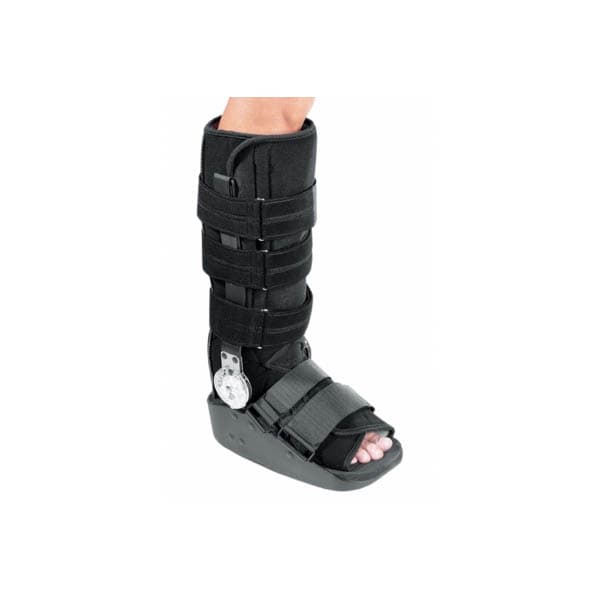 MaxTrax ROM Walker Boot Black Malleable Uprights, Male Up to 5, Female 4-1/2 to 6, Small - Each - Image 1