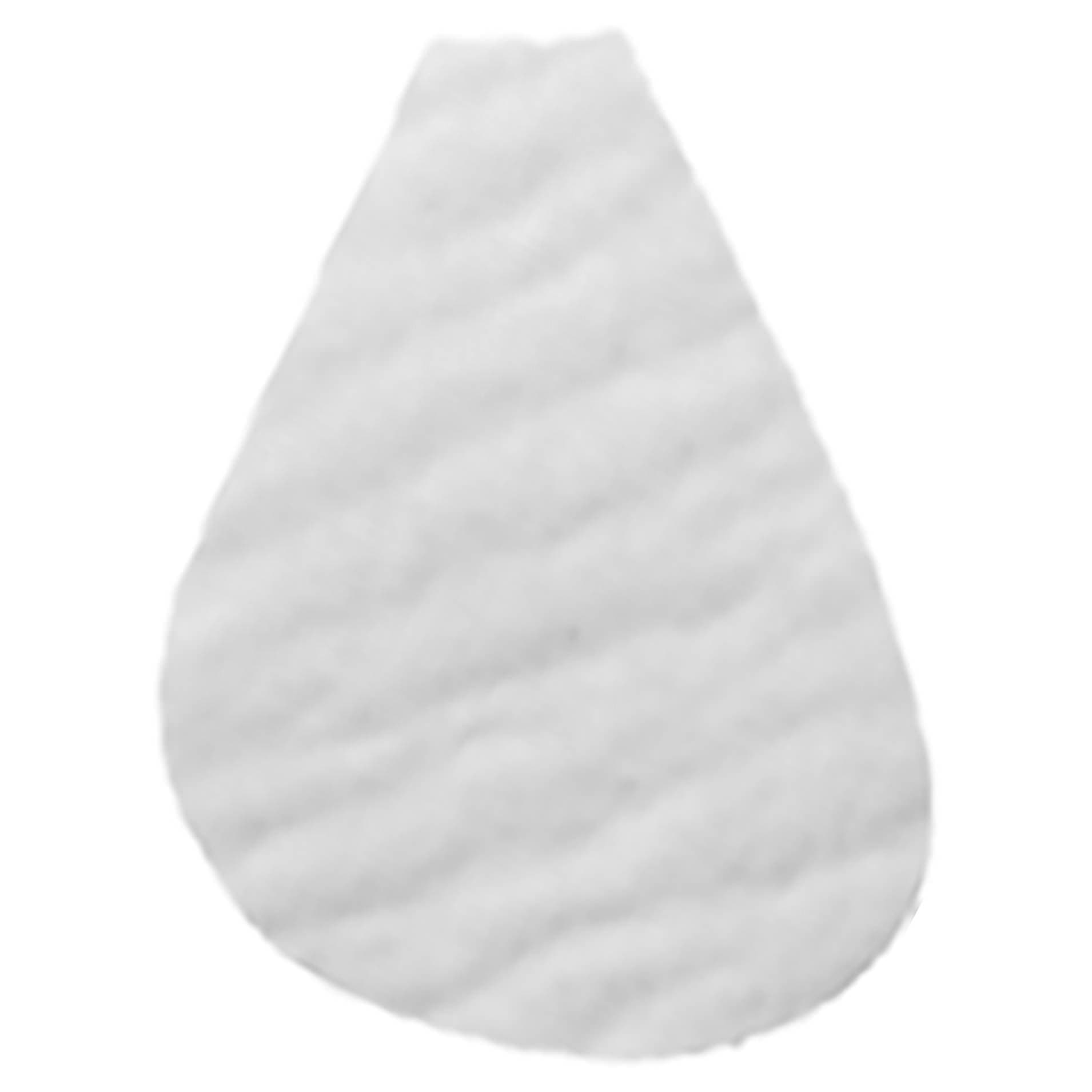 McKesson Metatarsal Pad White Adhesive Size 106-A Teardrop, 1/4 Inch Thick - Case of 2000 - Image 1