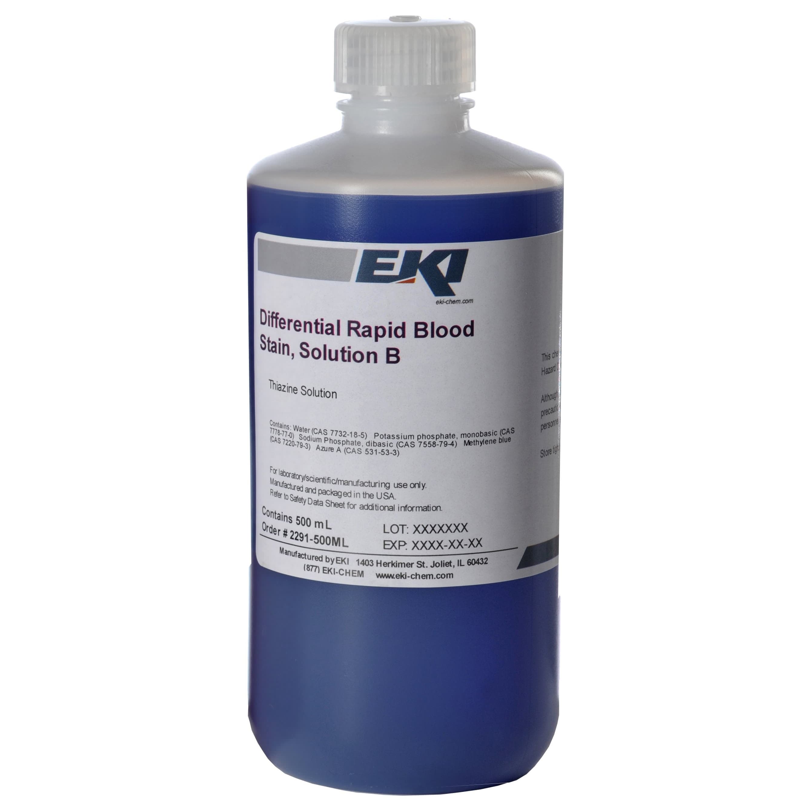 Ek Industries Differential Rapid Stain Solution B, 500 ml - Each - Image 1