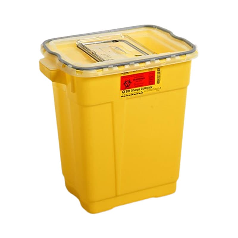 BD Chemotherapy Collectors, Yellow, 9 Gallon, Slide Top - Each - Image 1