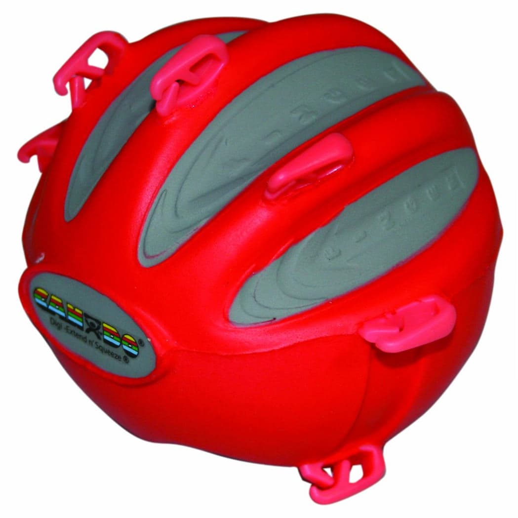 CanDo Digi-Extend n' Squeeze Hand Exerciser, Small, Red, Light - Image 1