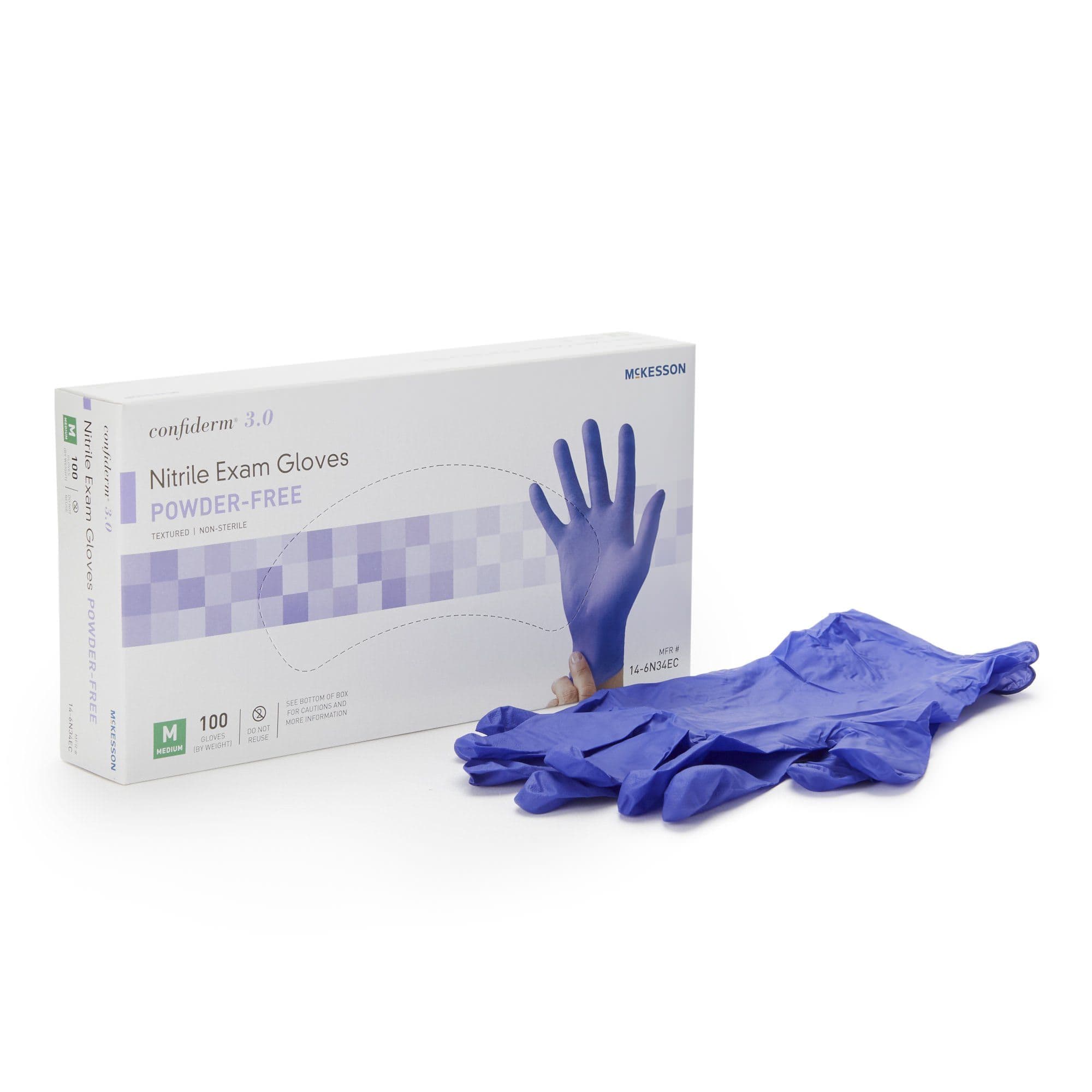 McKesson Confiderm 3.0 Exam Gloves - Image 1
