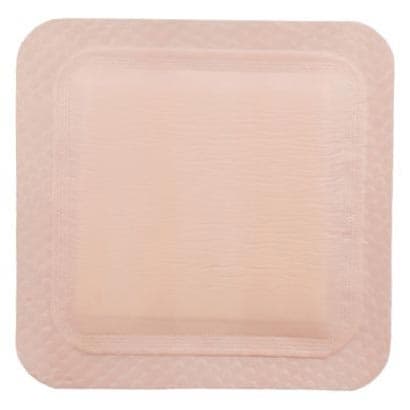MedVance Bordered Silicone Super Absorbent Dressing, 6 x 6 Inch, 4 x 4 Inch Pad - Box of 5 - Image 2