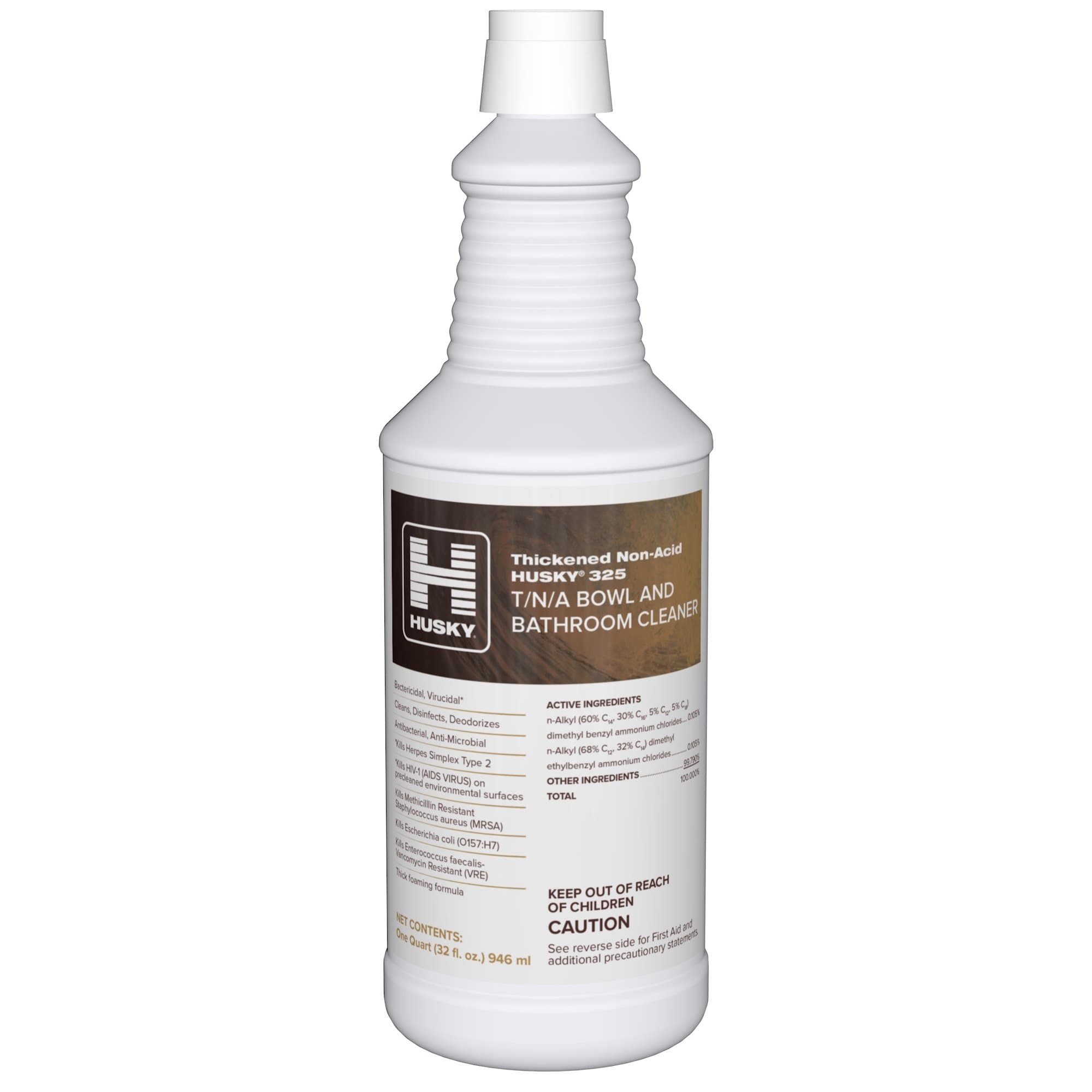 Thickened Non-Acid Husky Surface Disinfectant Cleaner Bottle Liquid NonSterile - Case of 12 - Image 1