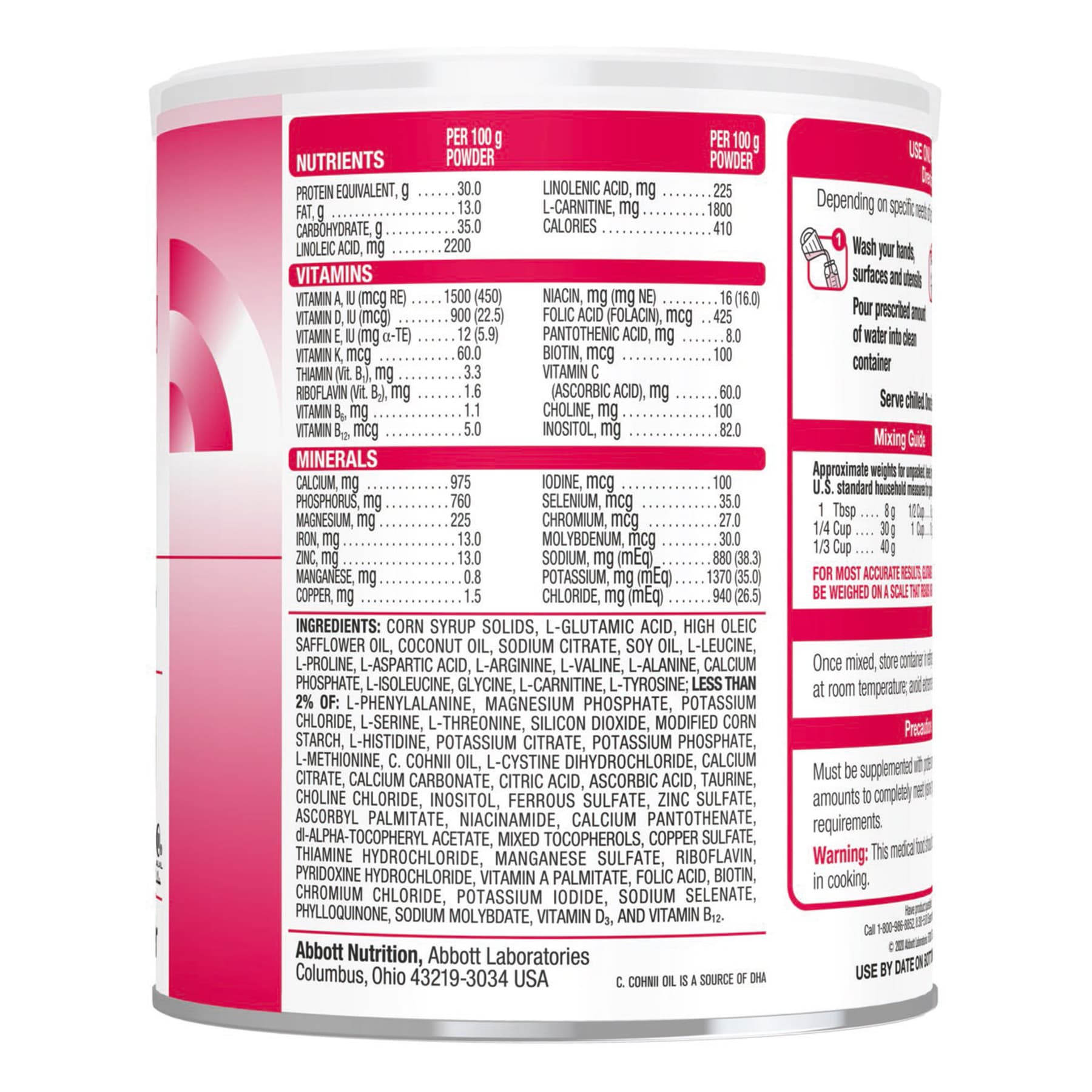 Glutarex-2 Amino Acid Modified Oral Supplement, Powder - Image 2