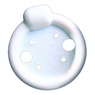 Integra Miltex Ring Pessary with Knob & Support, Size 3, 2-1/2 Inch - Each - Image 1