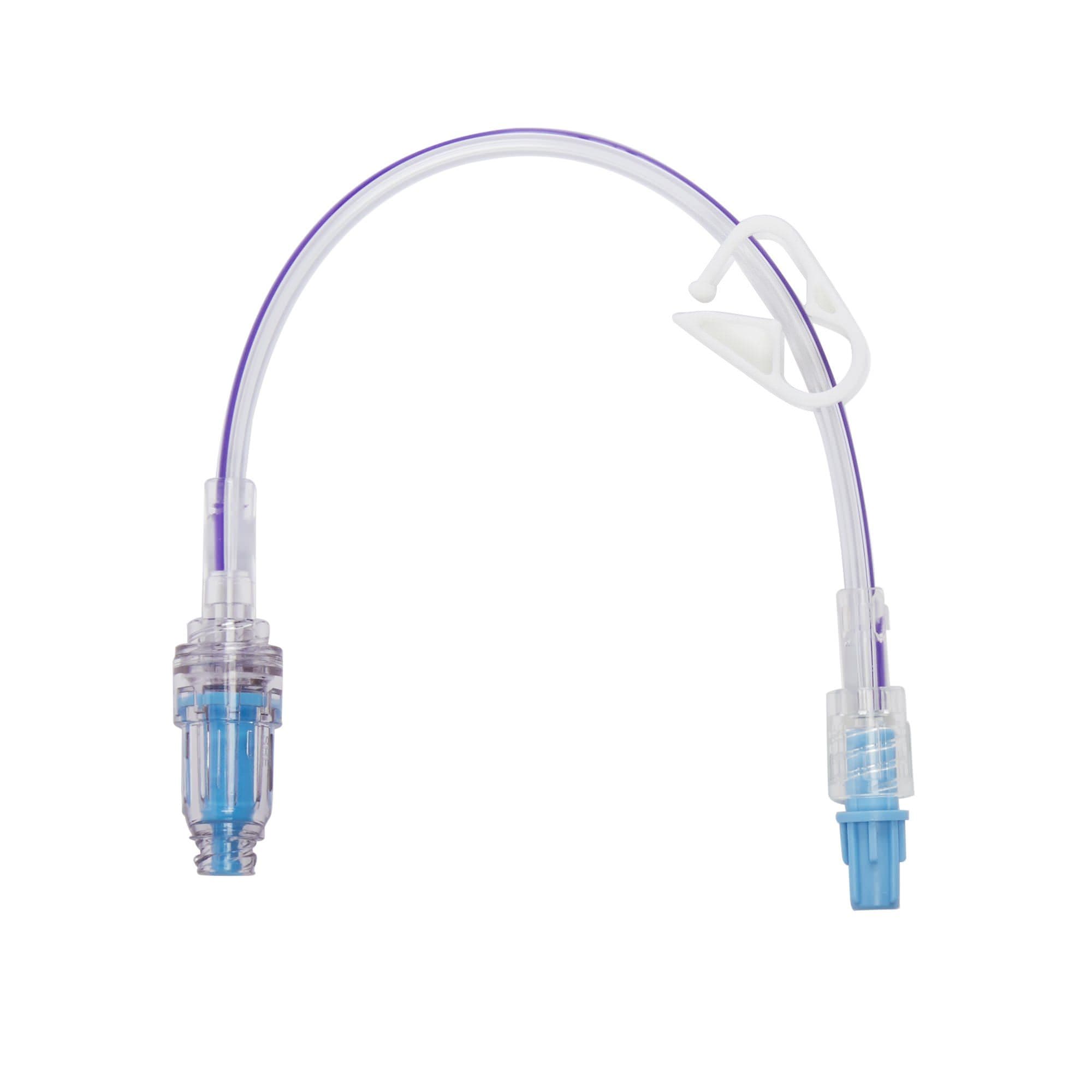 Maxplus Clear IV Extension Set Without Filter, Standard Bore, Pinch Clamp, 0.8 mL - Each - Image 1