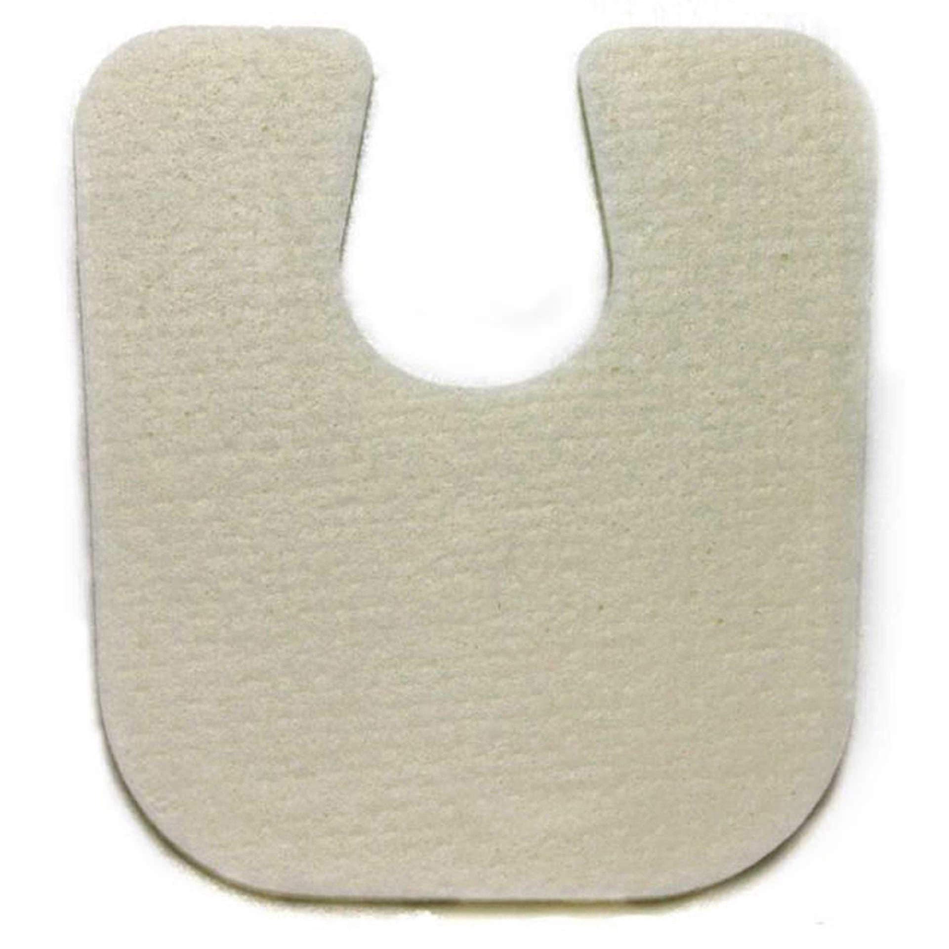 McKesson Protective Pad White Adhesive Foot Adult, 1/8 Inch Thick, Size 105 - Package of 100 - Image 1