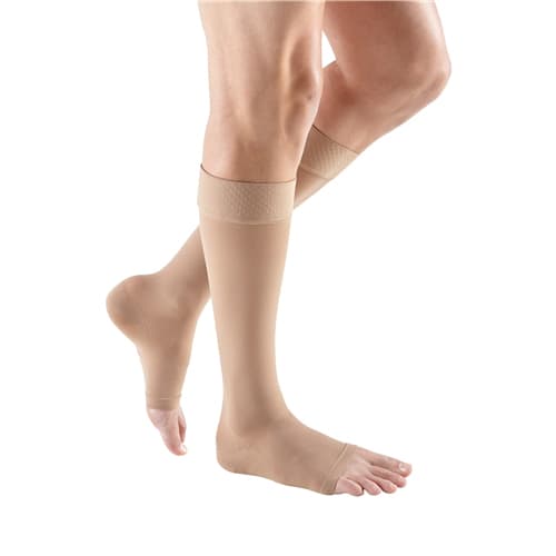 Mediven Plus Calf High Compression Socks, Size 2, Beige - Pair