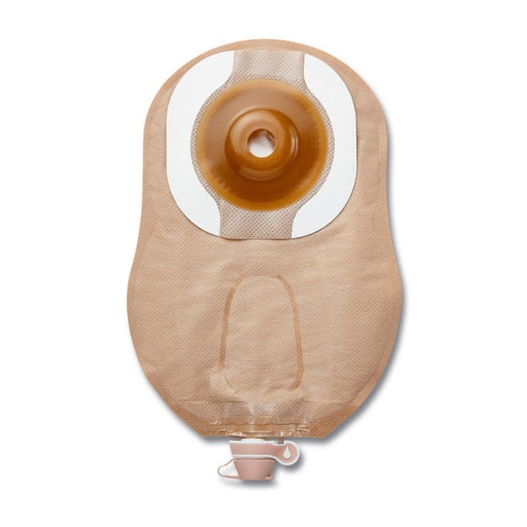 Premier 1-Piece Urostomy Pouch With Convex Flextend Barrier, Ultra-Clear, 7/8 Inch - Box of 5 - Image 1