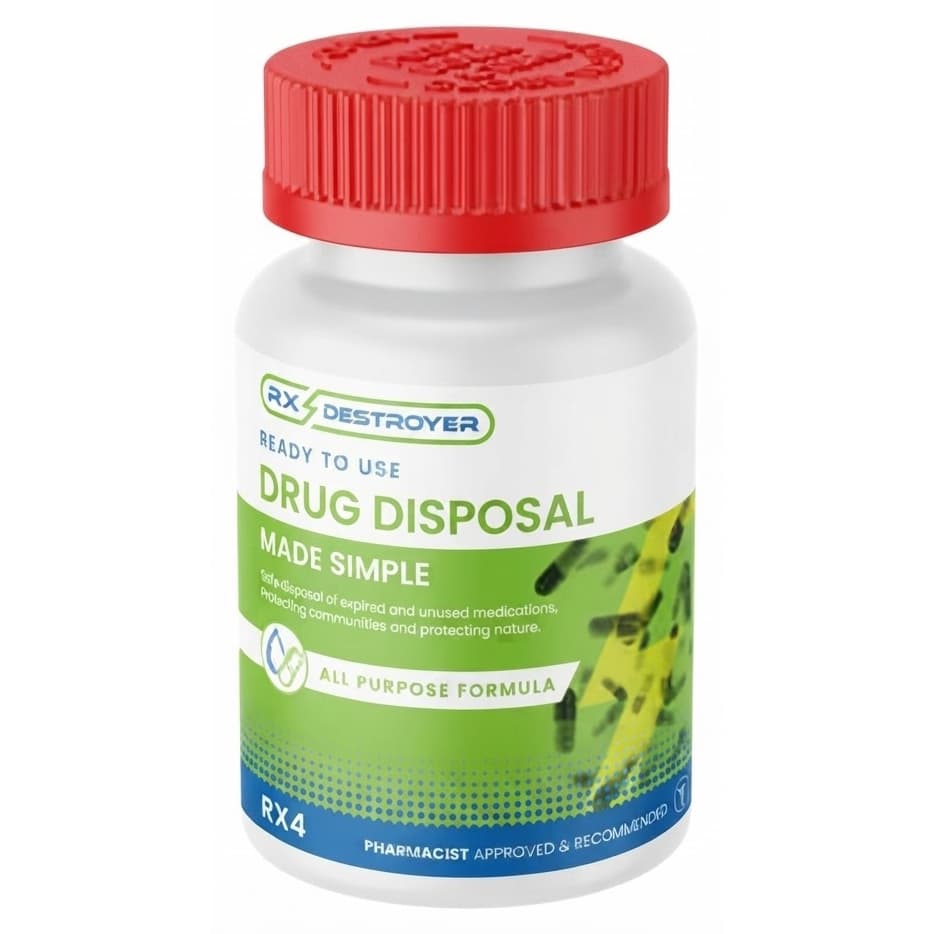 Rx Destroyer All Purpose Bottle 4 oz - Case of 24 - Image 1