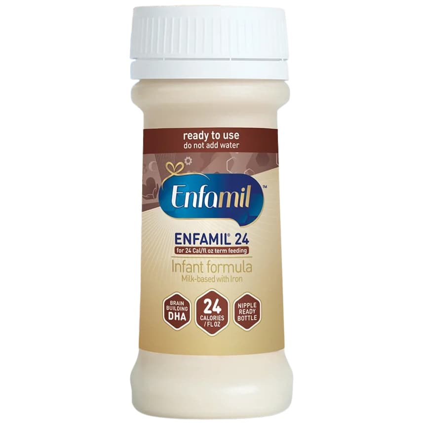 Enfamil 24 Ready-To-Use Infant Formula, 2 oz - Package of 6 - Image 1