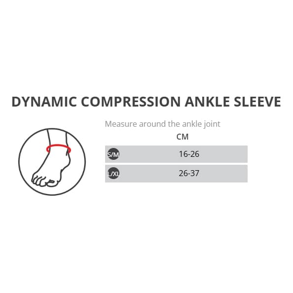 Thermoskin Dynamic Compression Ankle Sleeve, Grey - Image 2