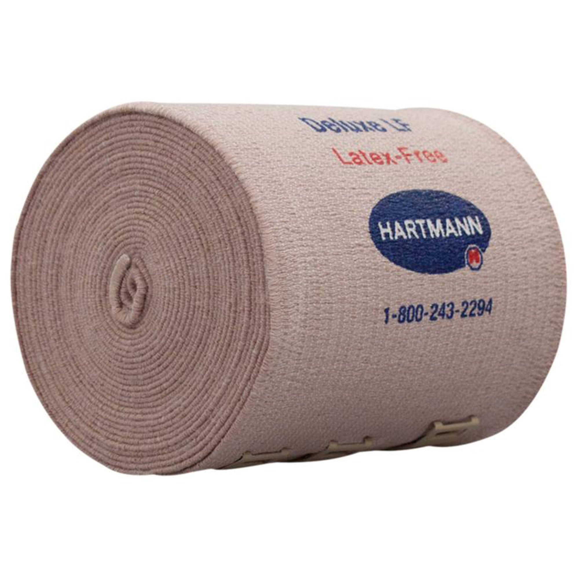 Deluxe LF Elastic Bandage, 6 Inch x 11 Yard, Compression, Tan - Each - Image 1
