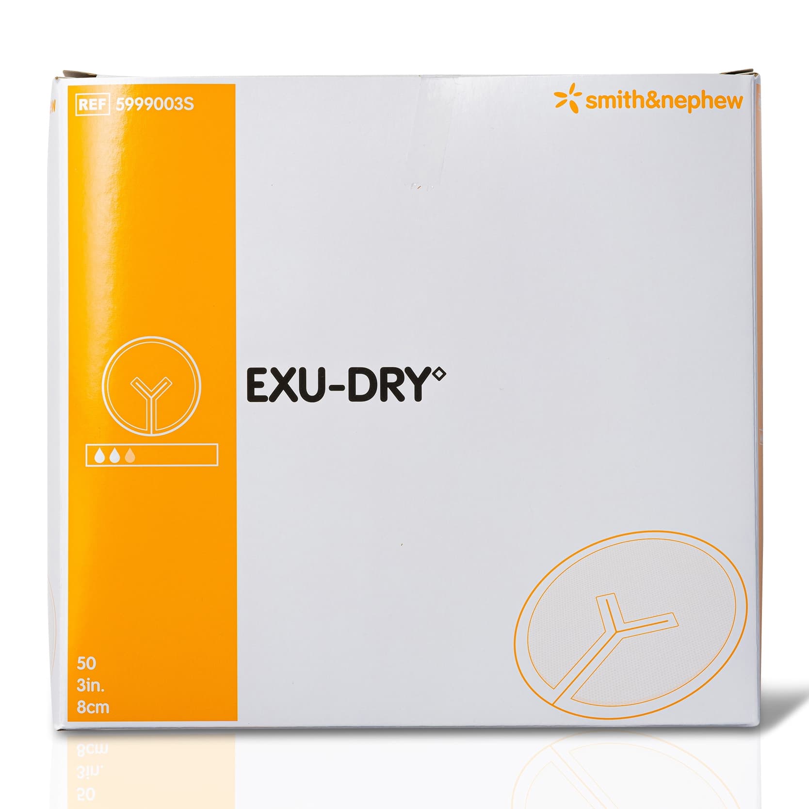 Smith and Nephew Exu-Dry Anti-Shear Absorbent Disc Dressing - Image 2