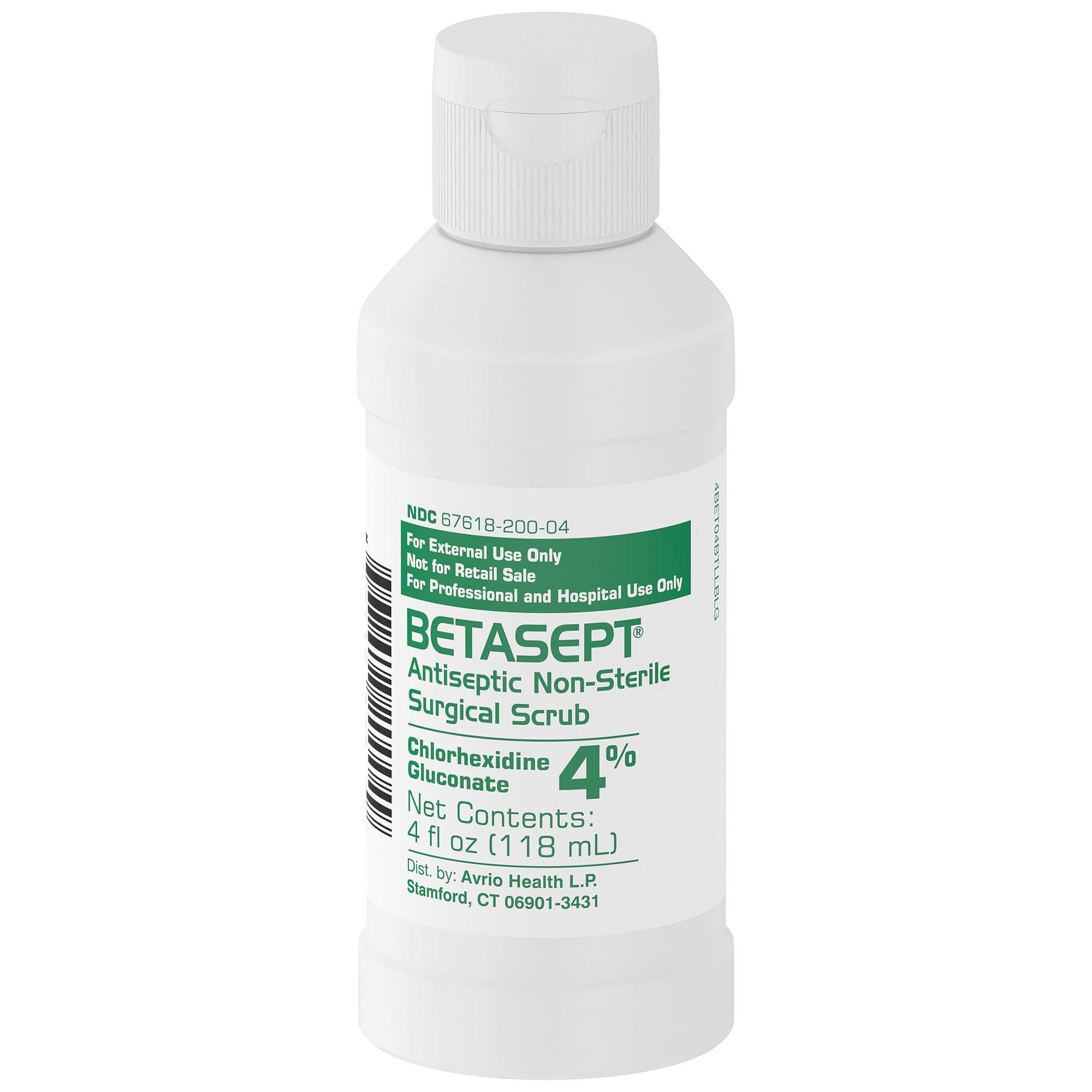 Betasept Antiseptic Surgical Scrub Solution, 4 % CHG, 4 oz - Case of 24 - Image 1