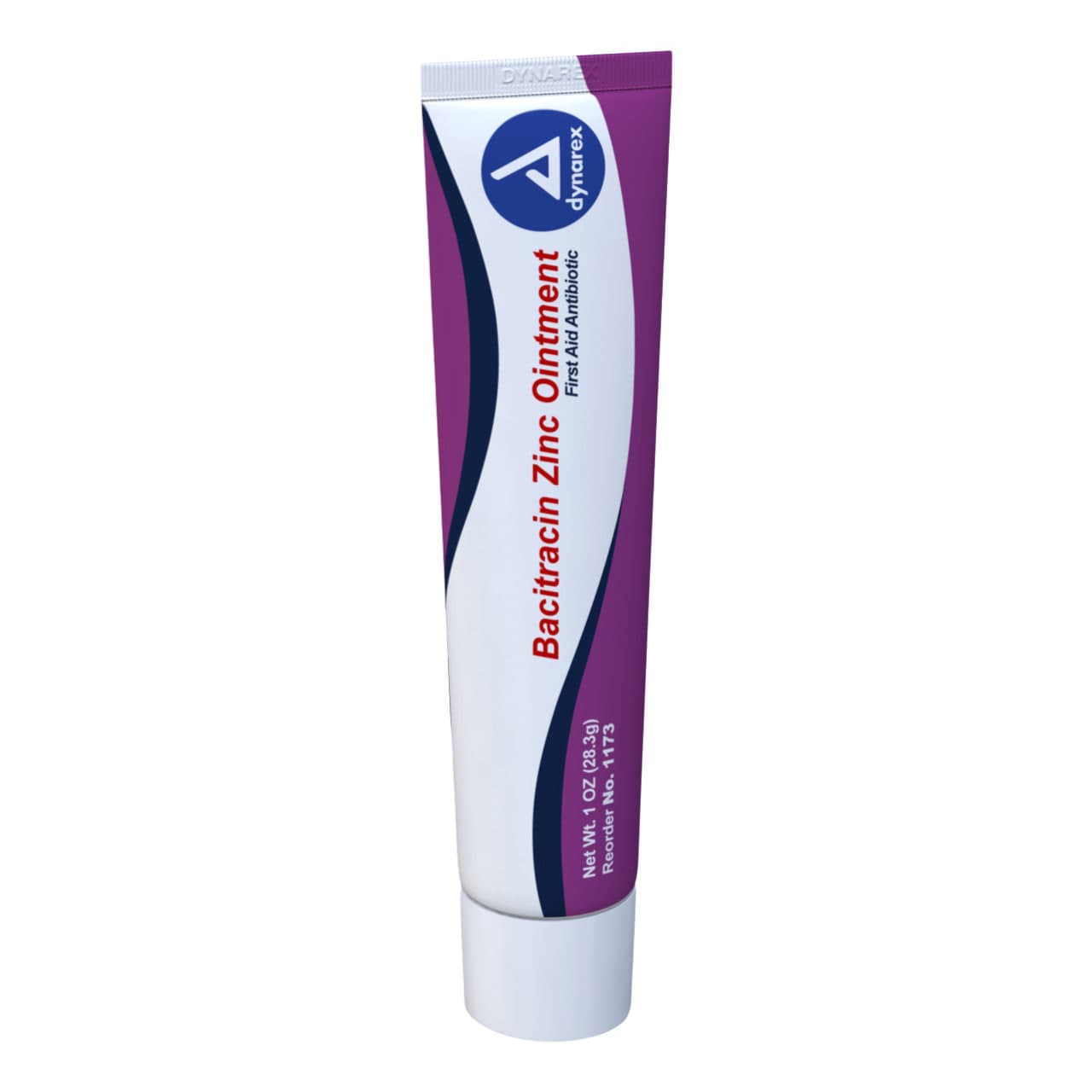 Dynarex Bacitracin Zinc First Aid Antibiotic Ointment, 1 oz - Case of 12 - Image 1