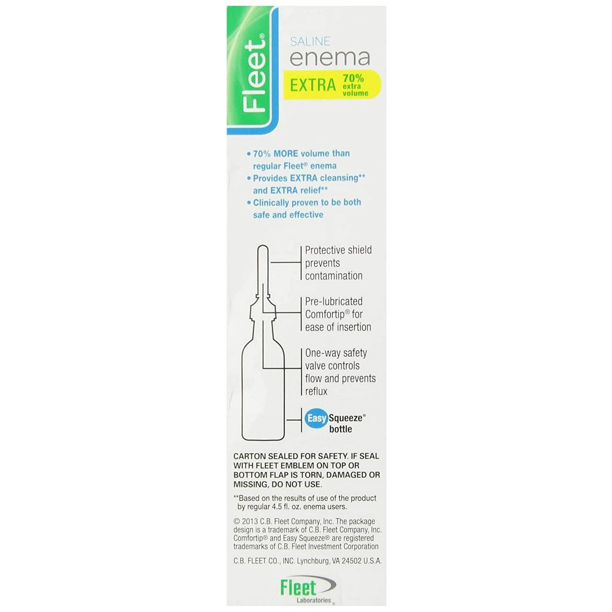 Fleet Sodium Phosphate Saline Enema, 4.5 oz - Image 2