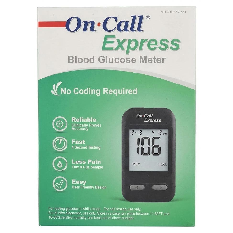 On Call Express Blood Glucose Meter