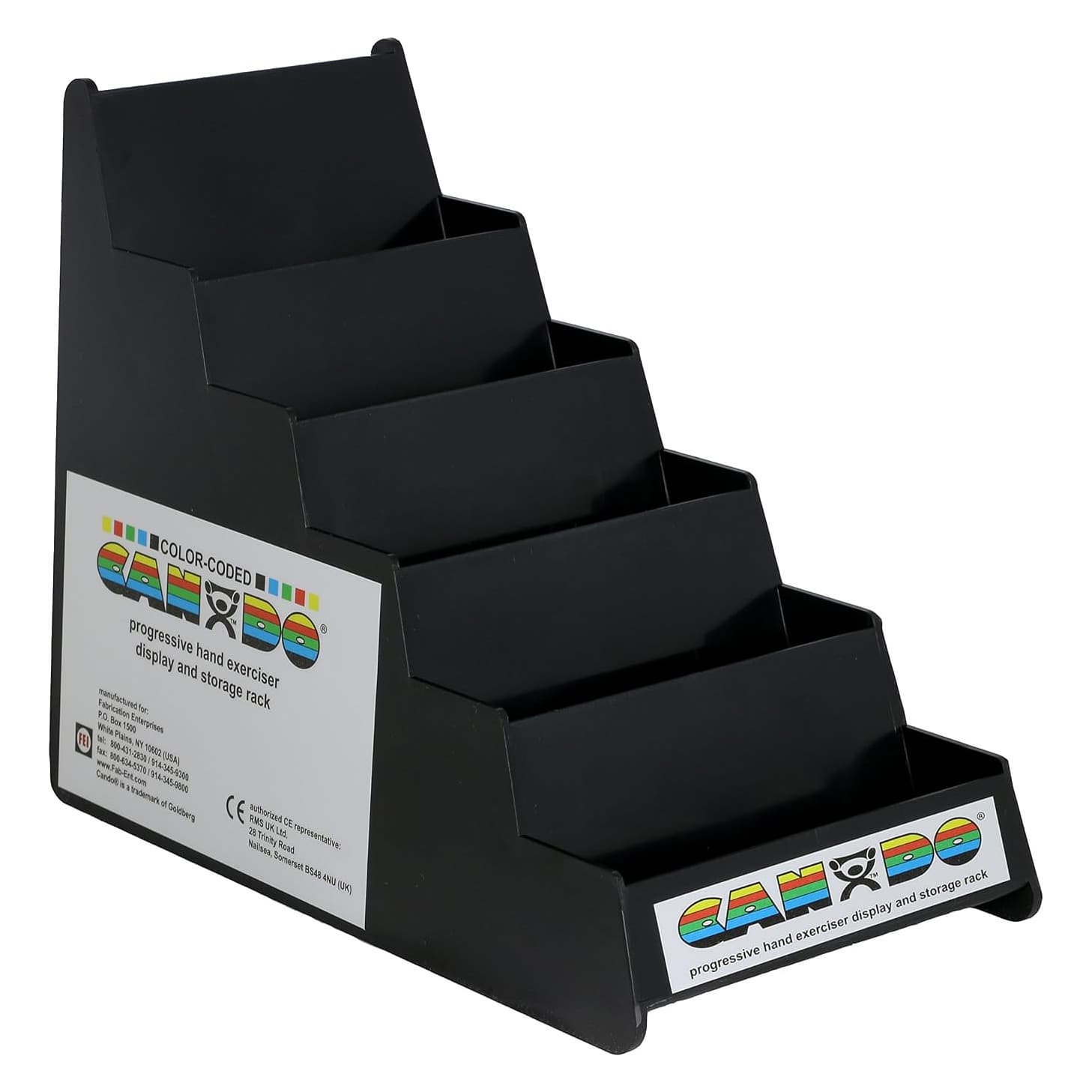 CanDo Digi-Flex hand exerciser Storage Rack, Plastic rack Only - Image 1