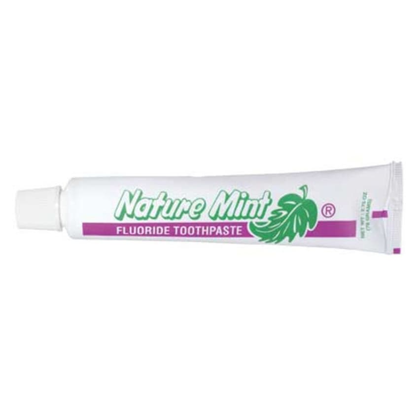 Nature Mint Fluoride Toothpaste, Mint Flavour, 0.85 oz - Case of 5 - Image 1