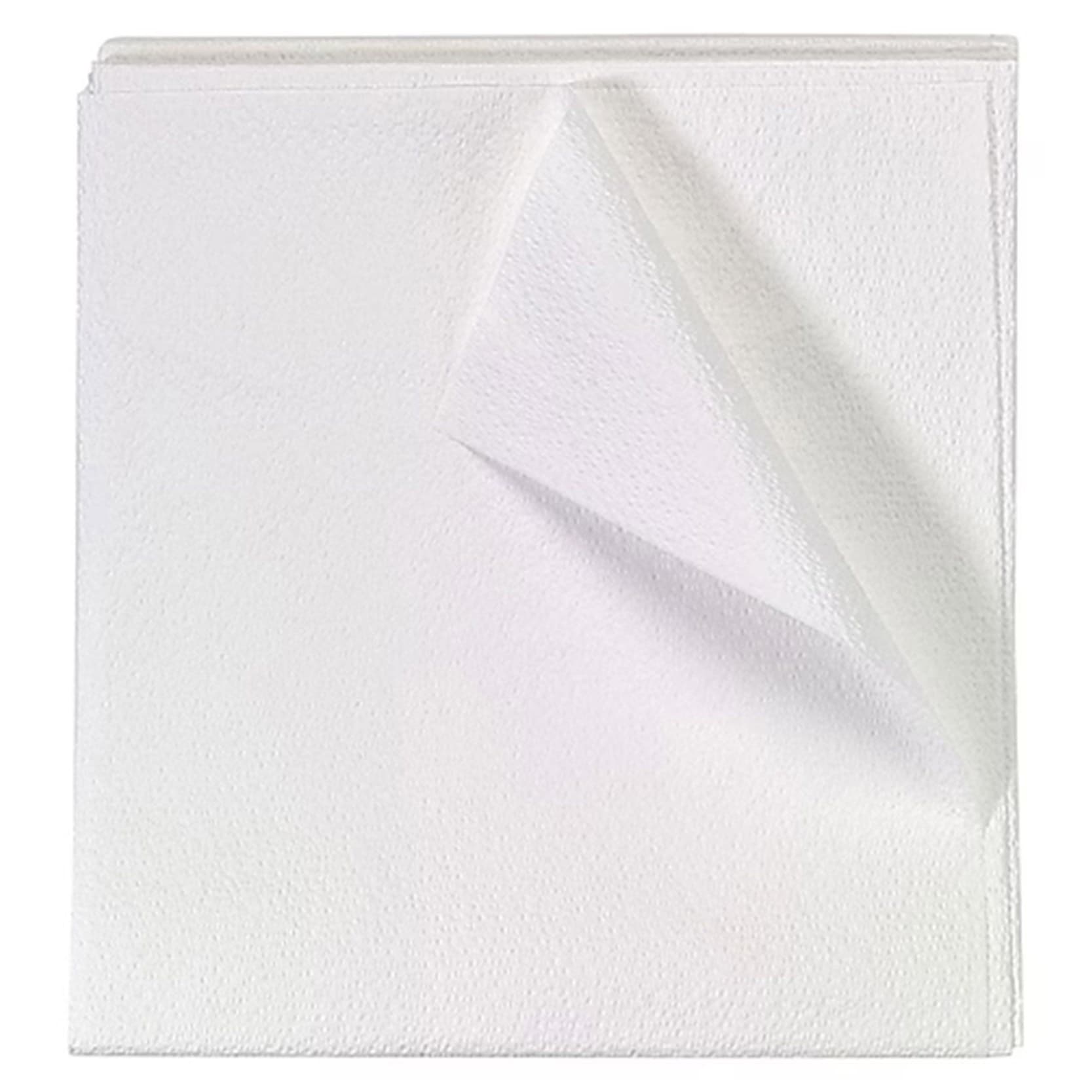 Graham Medical Products Stretcher Sheet White, 40 x 72 Inch, Flat Sheet - Case of 50 - Image 1