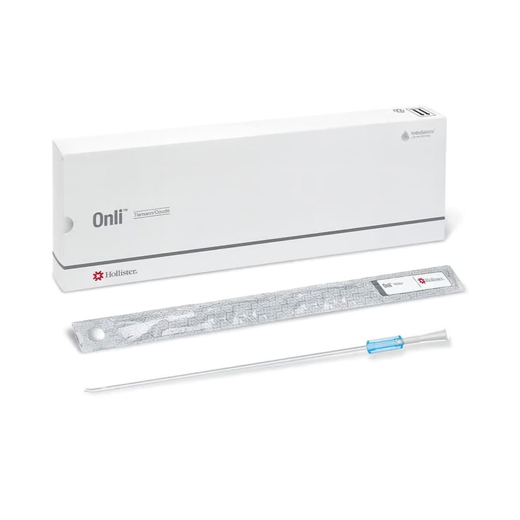 Onli Coude Intermittent Hydrophilic Catheter, 12 Fr - Each - Image 1