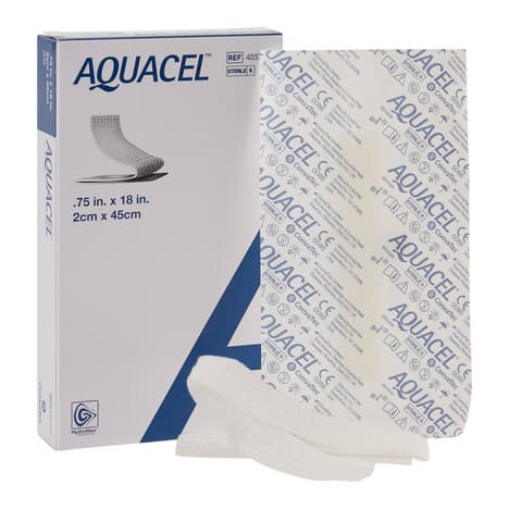 Aquacel Ribbon Hydrofiber Dressing, 3/4 x 18 Inch - Each - Image 1