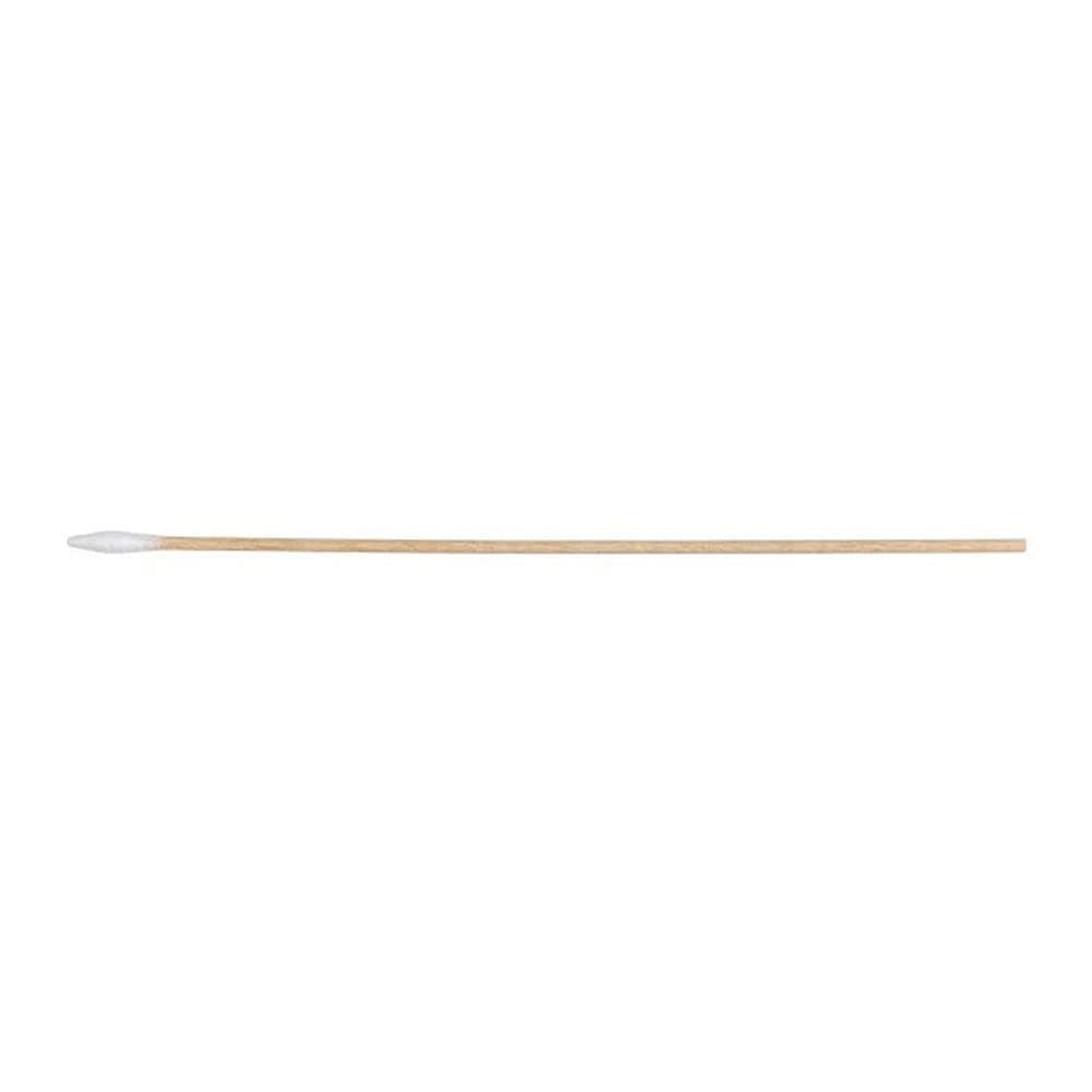 Puritan 6" Tapered Mini-tip Cotton Swab with Wooden Handle - Package of 100 - Image 1