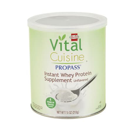 Vital Cuisine ProPass Oral Protein Supplement, Powder, 7.5 oz - Case of 4 - Image 1