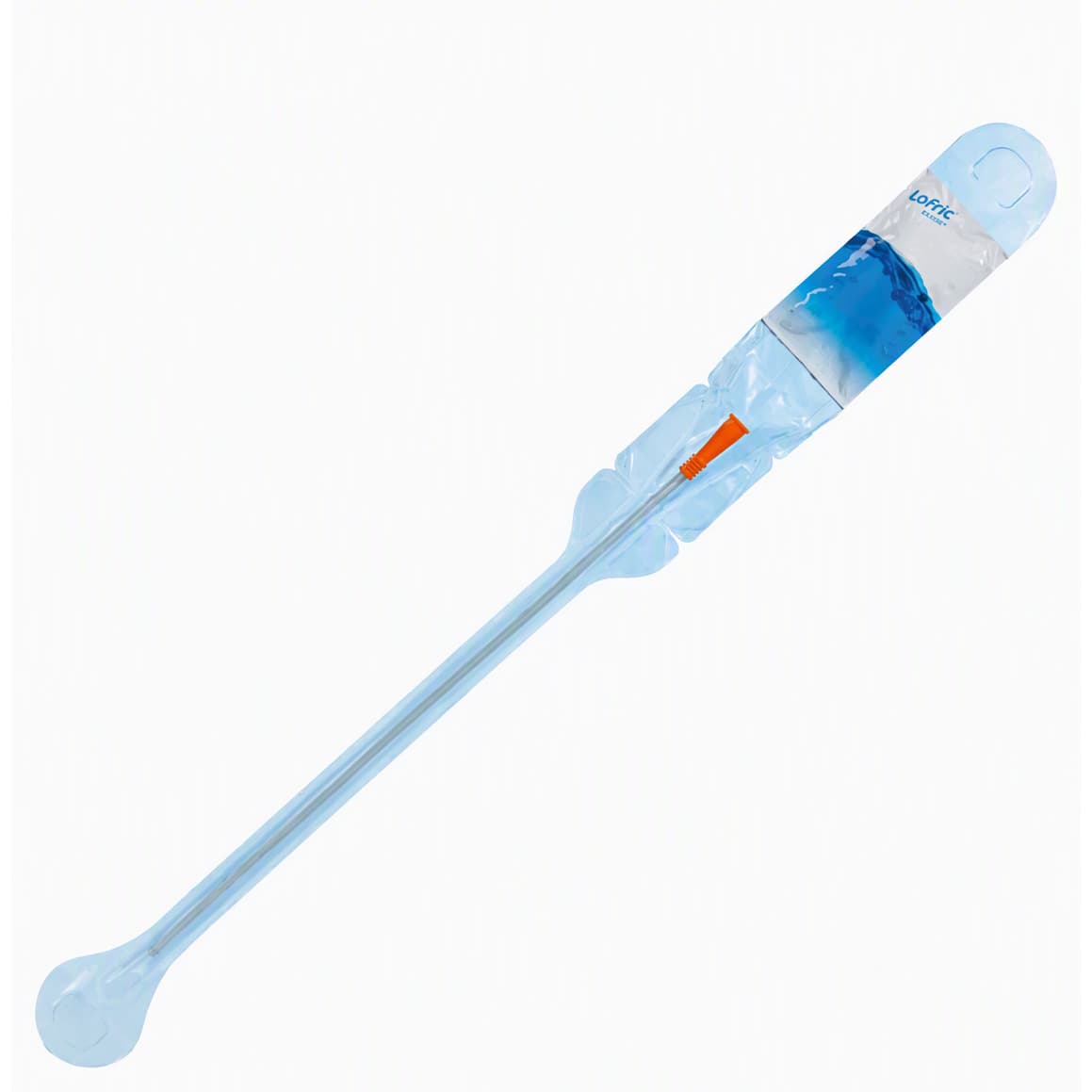 LoFric Primo Coude Hydrophilic Intermittent Catheter, 16Fr, 16" - Each - Image 1