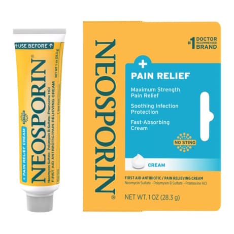 Neosporin Plus Pain Relief Ointment, 0.5 oz. - Each