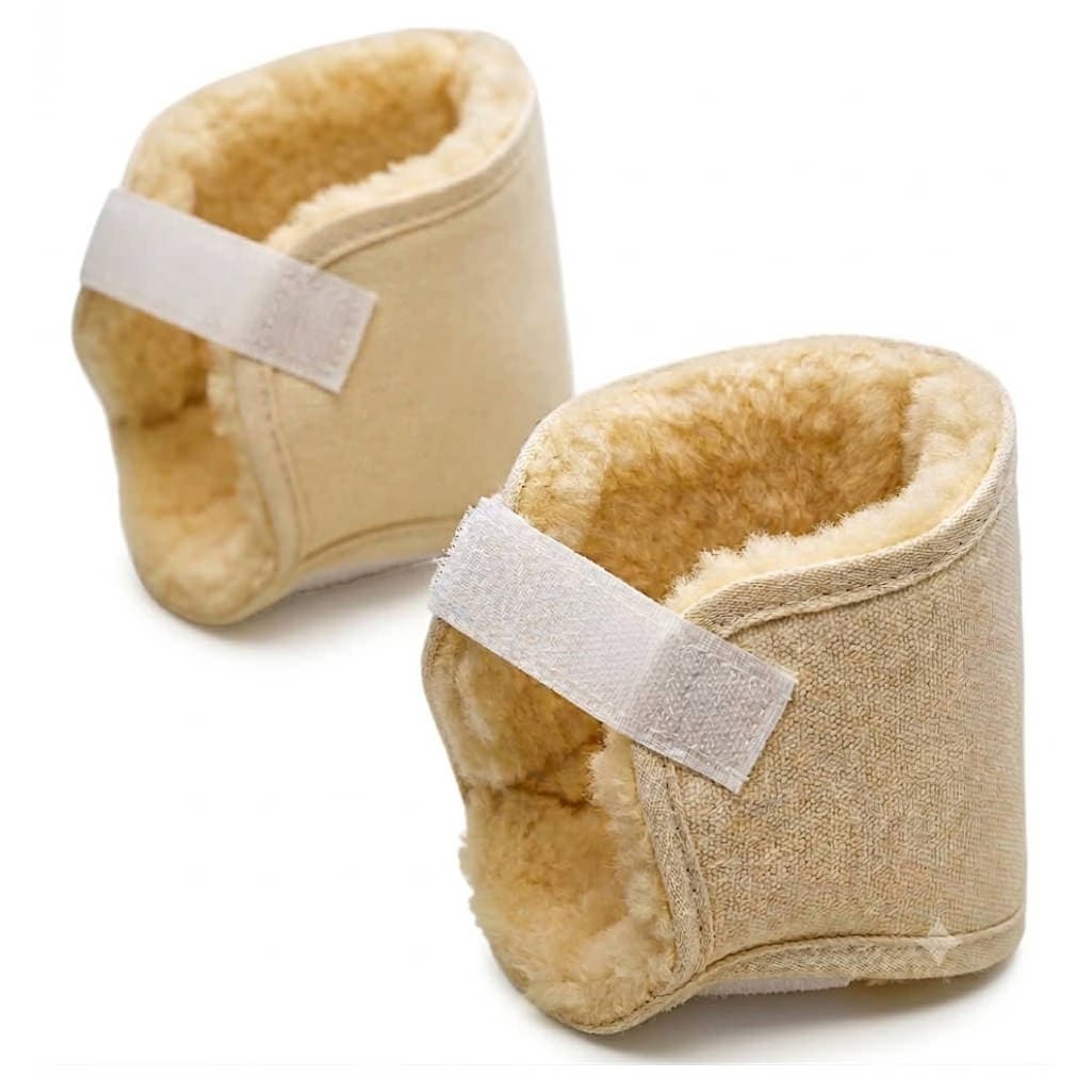 Essential Medical Supply Sheepette Synthetic Lambskin Heel Protectors - Each - Image 3