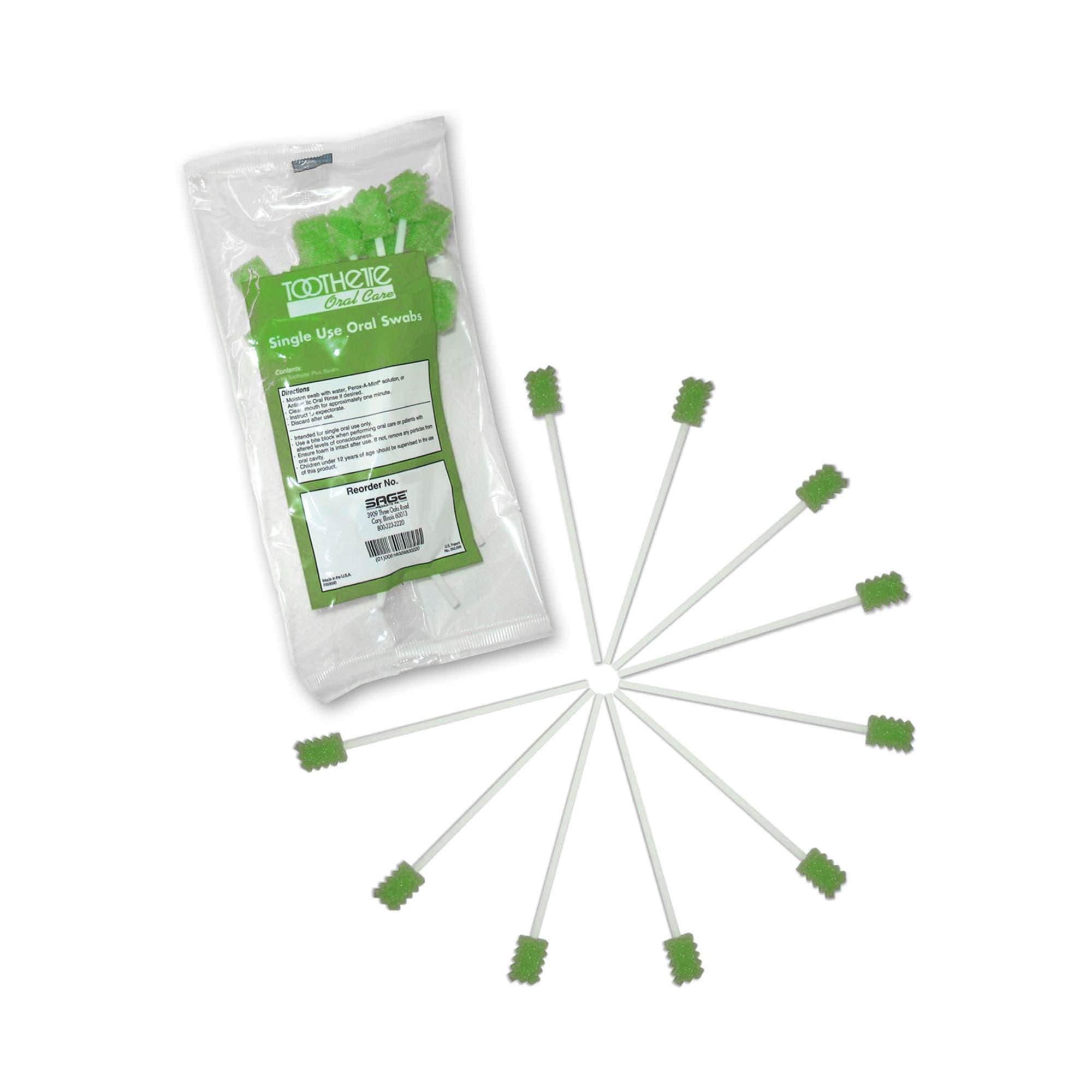 Sage Toothette Plus Single Use Oral Swabs - Each - Image 1