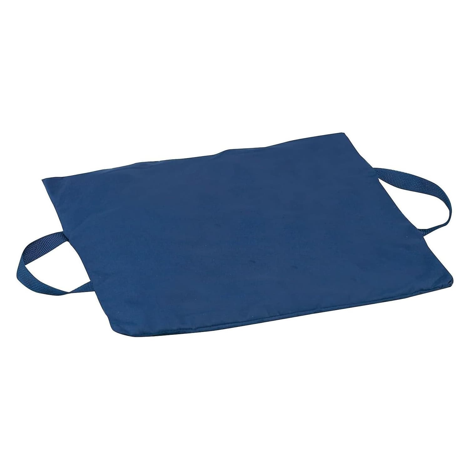 DMI Duro-Gel Flotation Cushion, Polyester Cotton Cover, Navy - Image 1