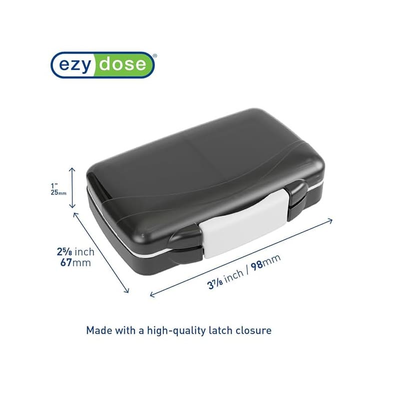 Ezy Dose Moisture-Proof Travel Pill Case - Image 2