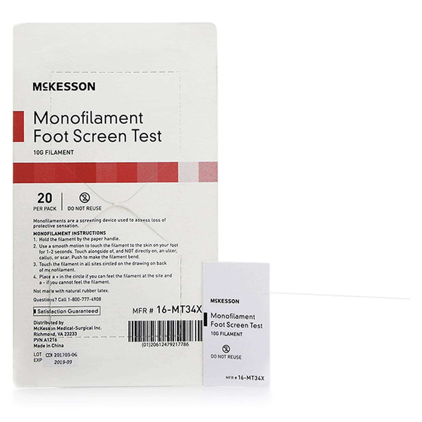 McKesson Monofilament Sensory Test 10 Gram - Image 3