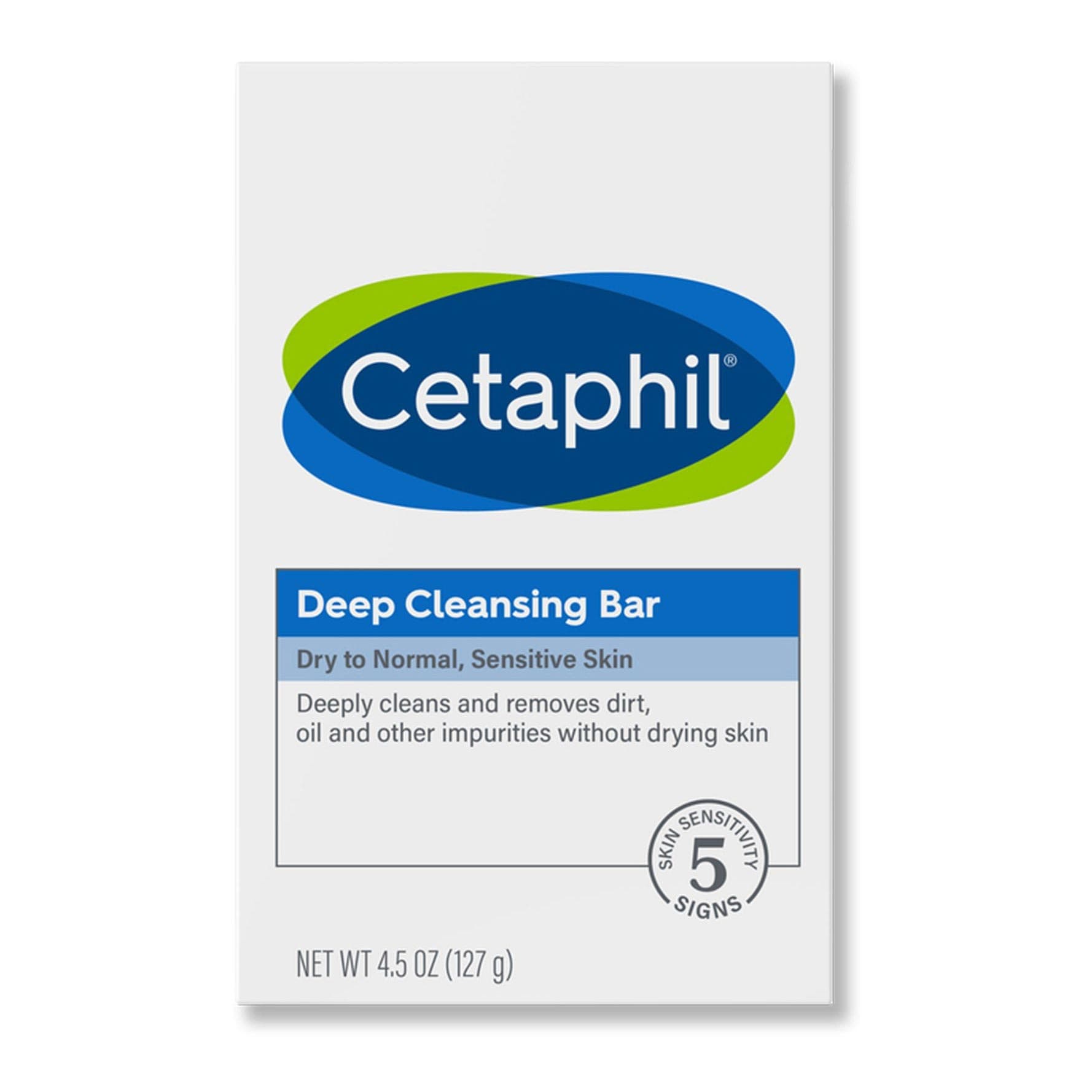 Cetaphil Deep Cleansing Bar, 4.5 oz - Each - Image 1
