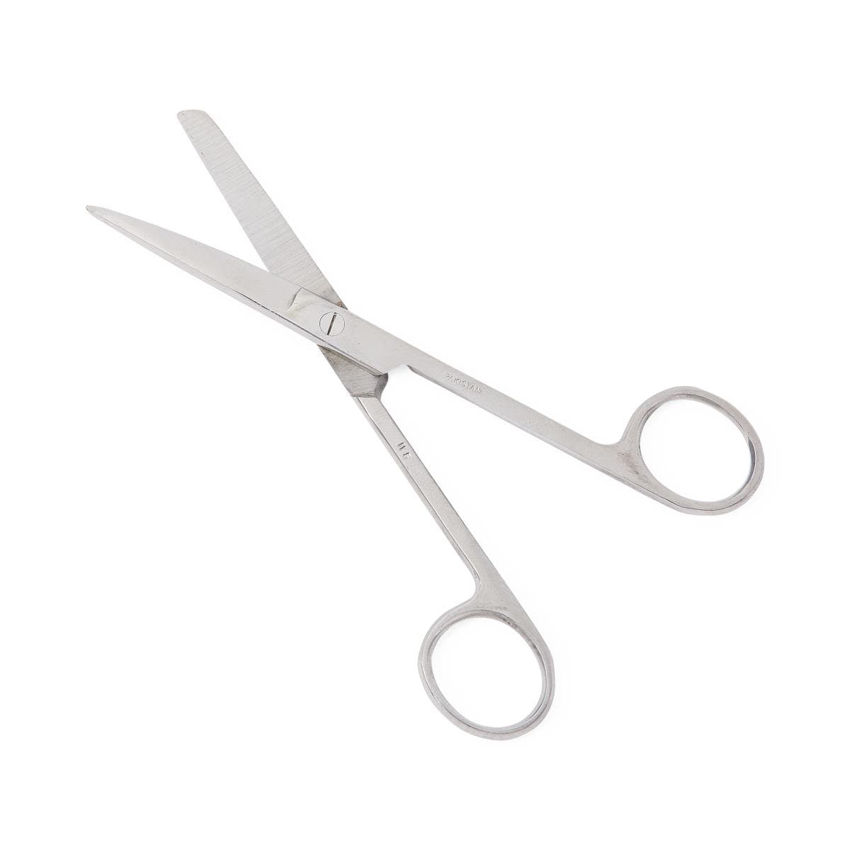 Medline O.R. Sharp-Blunt Straight Scissors, 5.5 Inch - Case of 25 - Image 1