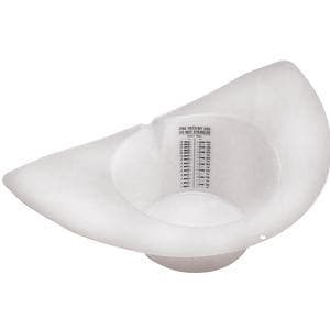 Dover Commode Specimen Collector, Without Closure, 26 oz - Case of 100 - Image 1