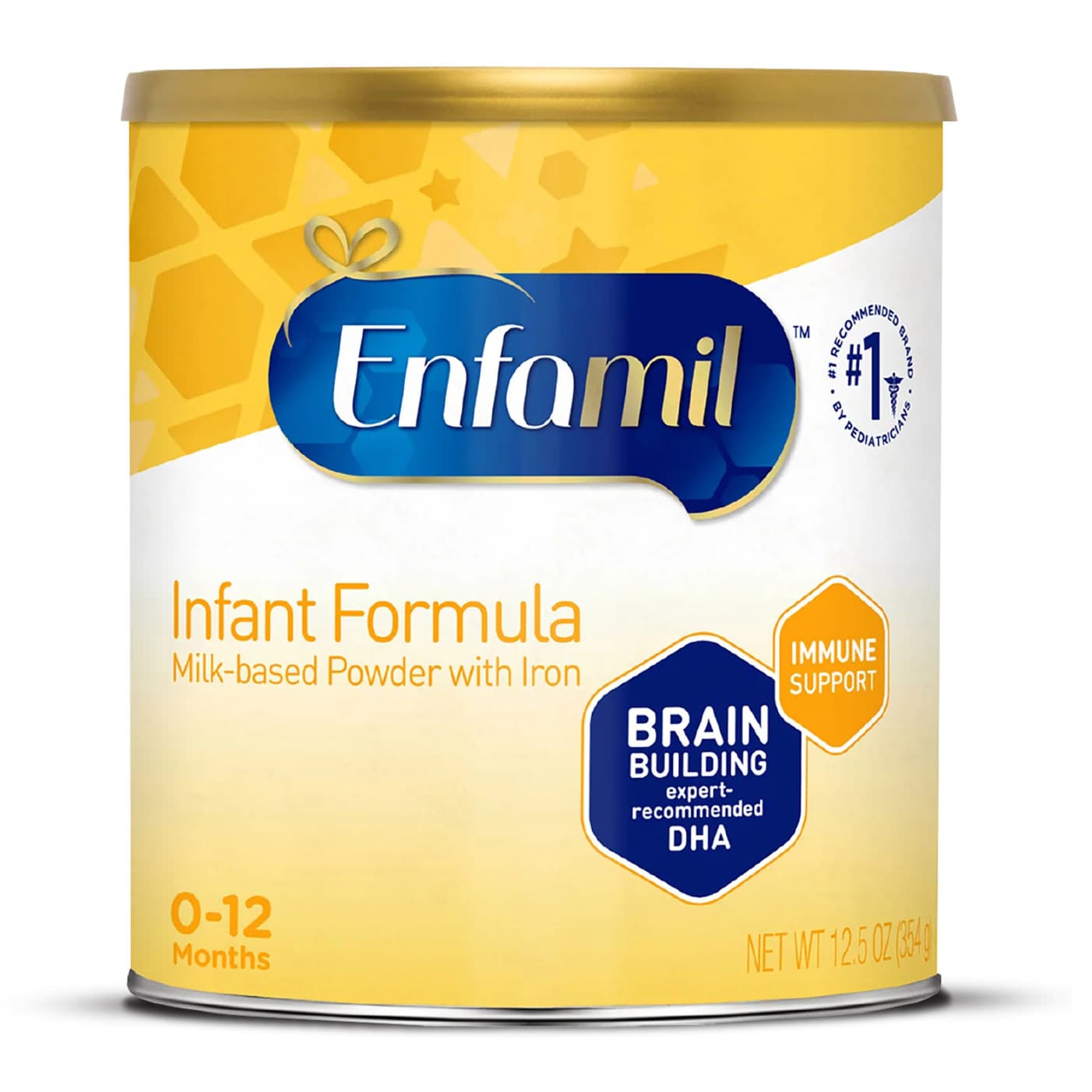 Enfamil Milk-Based Infant Formula with Iron, 12.5 oz - Case of 6 - Image 1