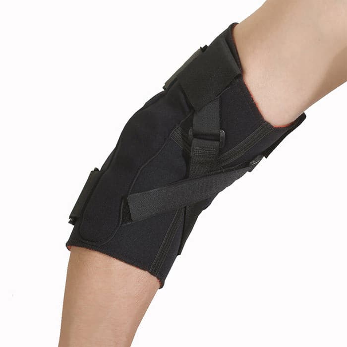Thermoskin ROM Hinged Elbow, Black, Extra-Large - Image 1