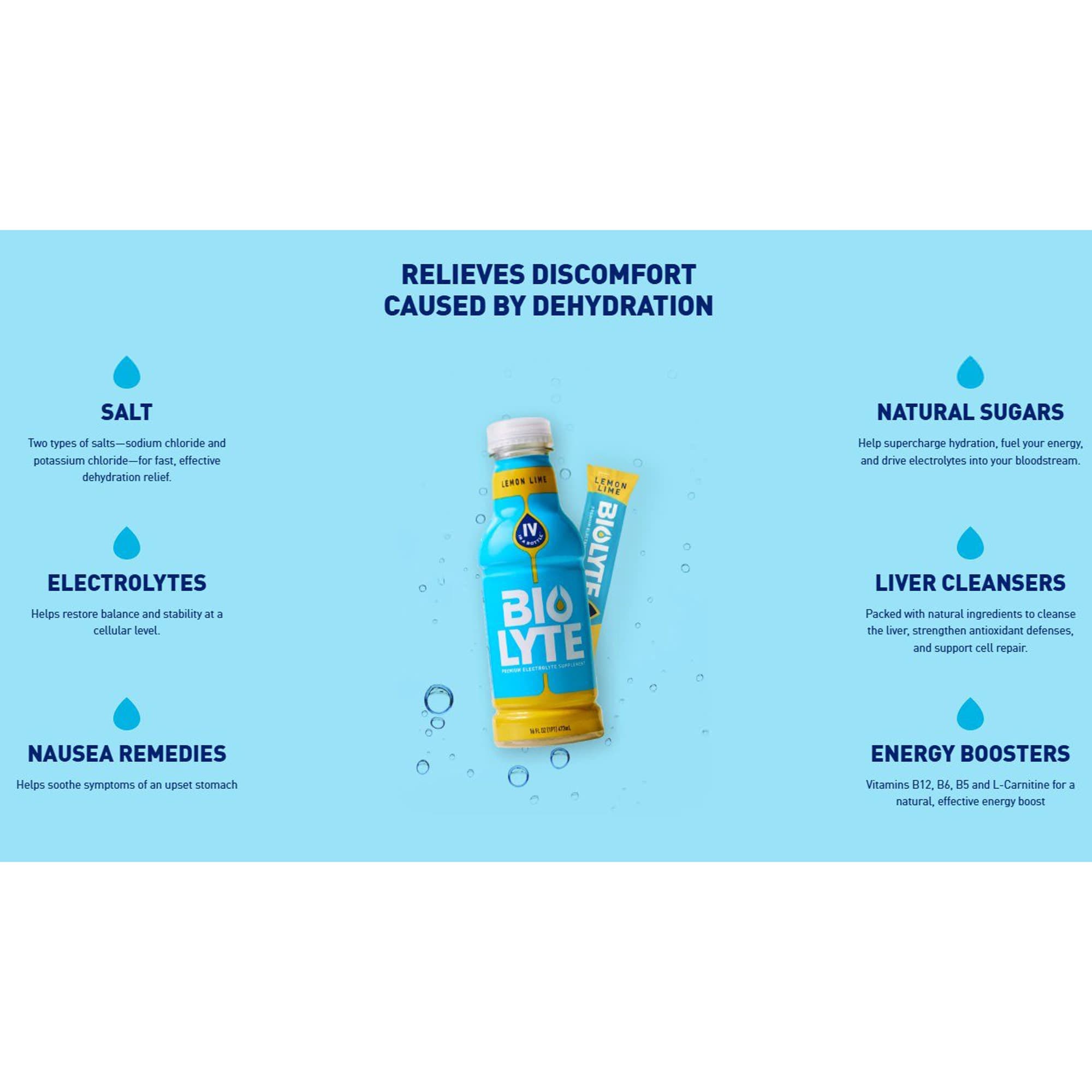 Biolyte Oral Electrolyte Solution- Medical-Strength Hydration Drink - Image 3