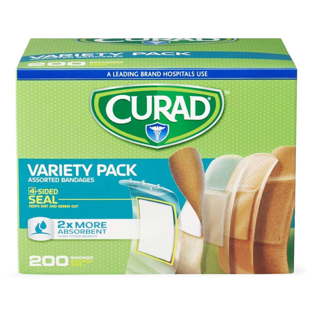 Curad Variety Pack Assorted Bandages - Case of 4800 - Image 1