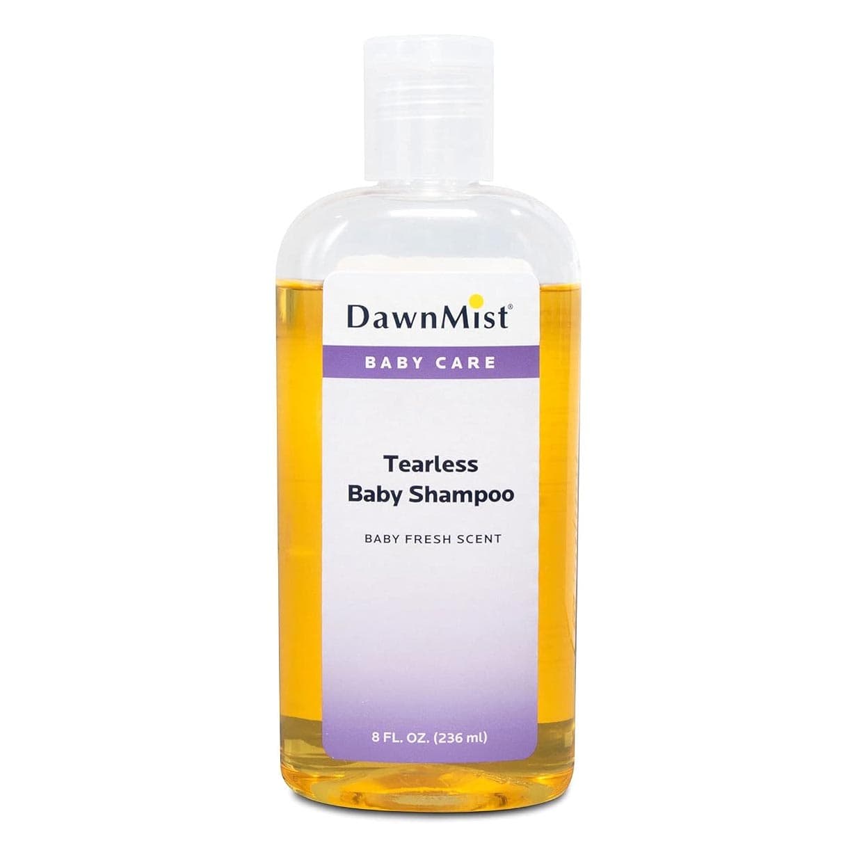 DawnMist Baby Shampoo Flip Top Bottle, 8 oz - Case of 48 - Image 1